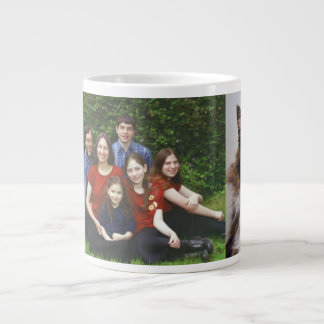 Rebekahs Familie und Handschuhe Jumbo-Tasse