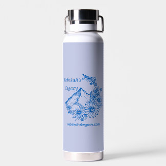 Rebekah's Legacy Logo Kupfer-Wasserflasche Trinkflasche
