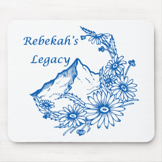 Rebekah's Legacy Logo Mauspad (Vorne)