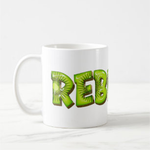 Rebekka Name Kiwi Style Tasse Teetasse Kaffeetasse