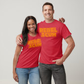 Rebel Abschaum Freunde Retro T-Shirt (Unisex)