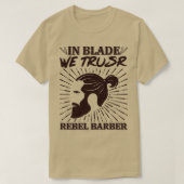 Rebel Barber T T-Shirt (Design vorne)