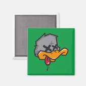 Rebel Duck  Magnet (Vorderseite/Rückseite)