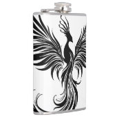 Rebel Flame - Phoenix Vinyl Flask Flachmann (Rechts)