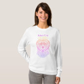 Rebel Girl Langarm T-Shirt (Vorne ganz)