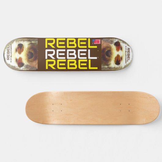 REBEL H P G 8 1/4" Skateboard Deck (Horizontal)