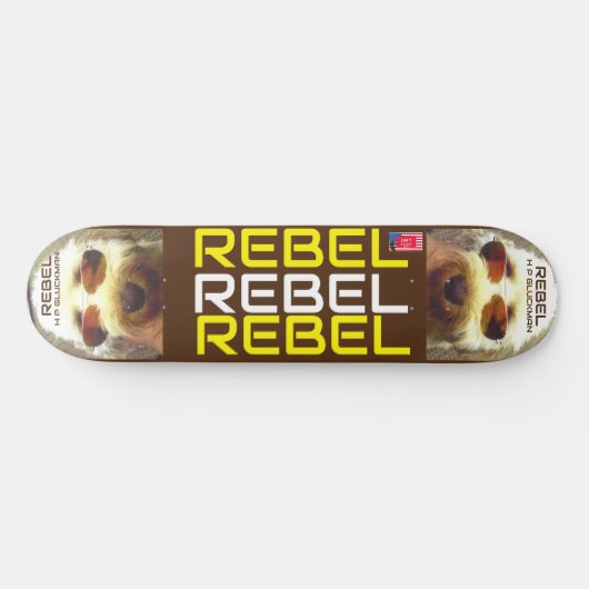 REBEL H P G 8 1/4" Skateboard Deck (Horizontal)