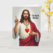 Rebel Icon Funny Message Card Karte (Gelbe Blume)