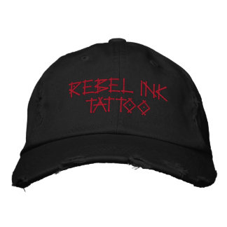REBEL INK TATTOO BESTICKTE KAPPE