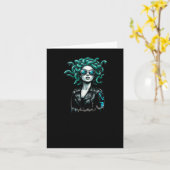 Rebel Jellyfish Sticker Karte (Gelbe Blume)