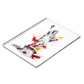 Rebel Liberty Statue Ink Sketch Notizblock (Linke Seite)