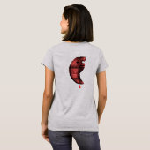 Rebel Lion Red T-Shirt (Schwarz voll)