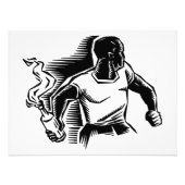Rebel, Molotov Cocktail, Riots, Communist Style Fotodruck (Vorne)