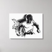 Rebel, Molotov Cocktail, Riots, Communist Style Leinwanddruck (Vorderseite)