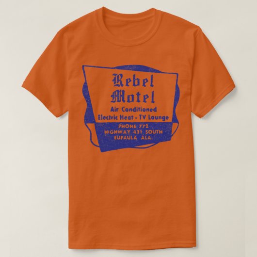 Rebel Motel TShirt (Design vorne)
