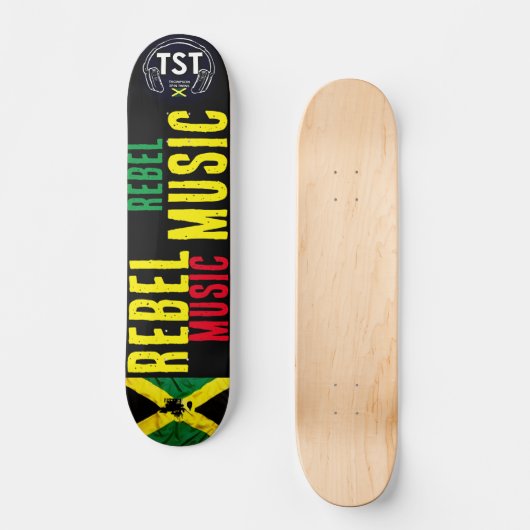 REBEL MUSIC JMT( JAM ) Skateboard (Vorderseite)