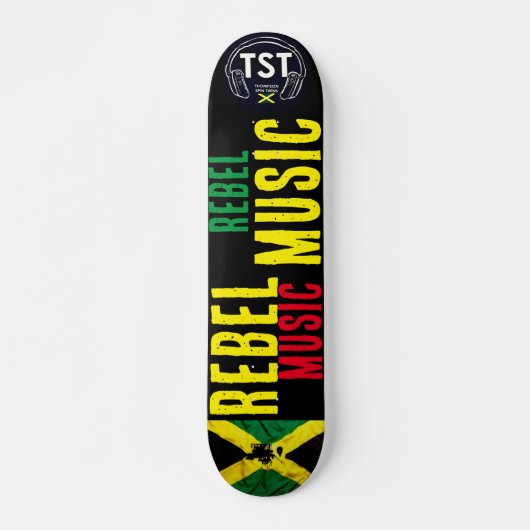 REBEL MUSIC JMT( JAM ) Skateboard (Vorne)