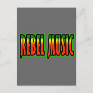 Rebel Music Postkarte