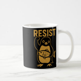 Rebel Penguin gegen Trumpf gegen Hi Kaffeetasse