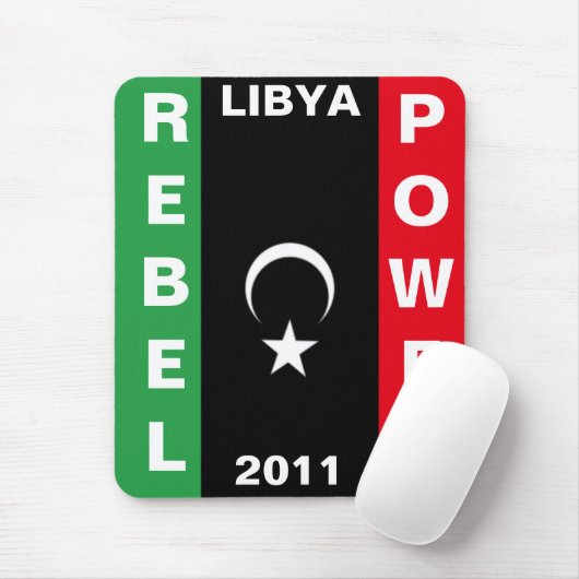 REBEL POWER LIBYA 2011 MOUSEPAD (Mit Mouse)