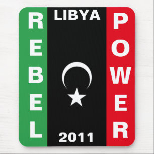 REBEL POWER LIBYA 2011 MOUSEPAD