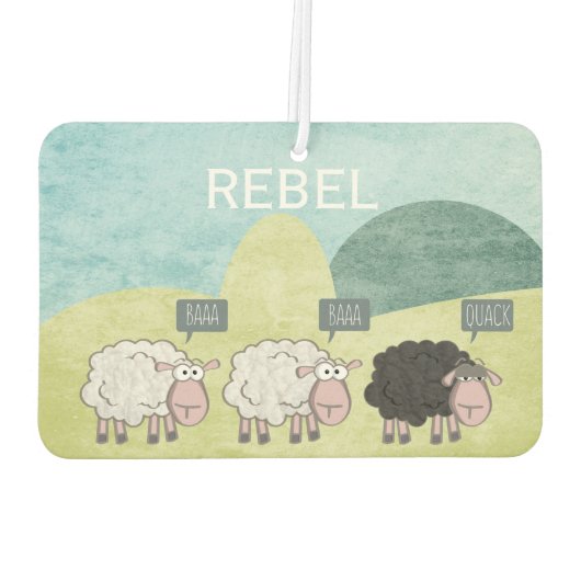 Rebel Sheep Autolufterfrischer (Rückseite)