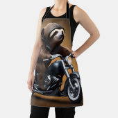 Rebel Sloth: Ein lederverkleidetes Motorrad Schürze (InSitu)