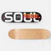 REBEL-SOUL-Skateboard Skateboard (Horizontal)