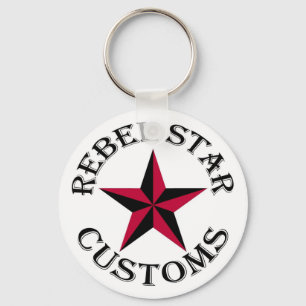 REBEL STAR CUSTOMS KEY CHAIN SCHLÜSSELANHÄNGER