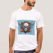 Rebel Threads: Rock & Roll Patch Collection T-Shirt (Vorderseite)