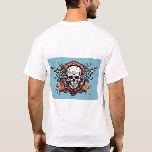 Rebel Threads: Rock & Roll Patch Collection T-Shirt (Rückseite)