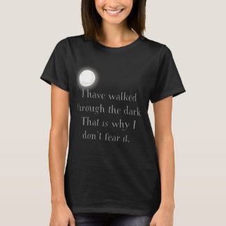 Rebel Tribe™ „Durch die Dunkelheit gegangen“ Mondl T-Shirt