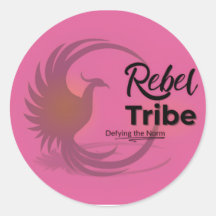 Rebel Tribe Phoenix Logo Aufkleber