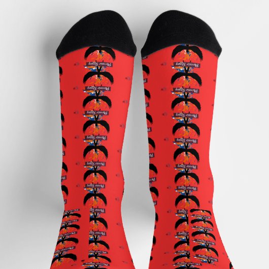 Rebel Tribe™ Phoenix Rising Socken (Oben)