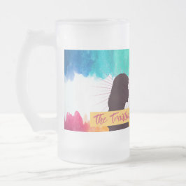Rebel Tribe™ „The Trailblazer“ Milchglas-Tasse Mattglas Bierglas
