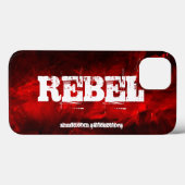 Rebell Case-Mate iPhone Hülle (Rückseite (Horizontal))