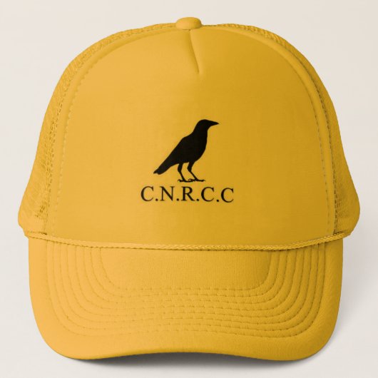 Rebell-gelbe Fernlastfahrer-Kappe Truckerkappe (Vorderseite)