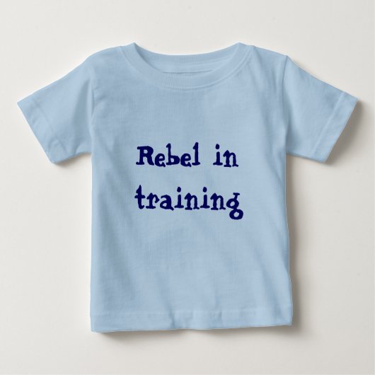 Rebell im Trainingst-shirt Baby T-shirt (Vorderseite)