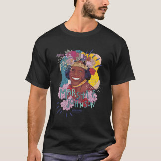 Rebell Marsha P Johnson Porträt T-Shirt
