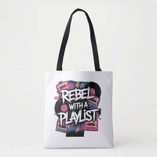 Rebell mit Playlist Tasche (Vorderseite)