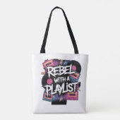 Rebell mit Playlist Tasche (Rückseite)