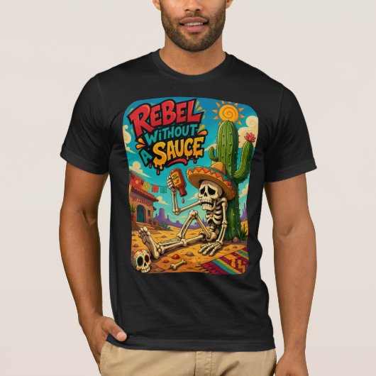Rebell ohne Sauce T-Shirt (Vorderseite)