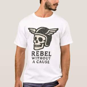 Rebell ohne Ursache Schädel T-Shirt