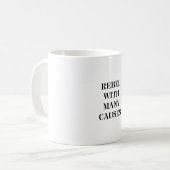 Rebellen mit vielen Ursachen Kaffeetasse (Vorderseite Links)