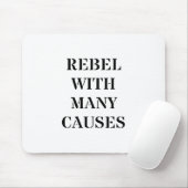 Rebellen mit vielen Ursachen Mousepad (Mit Mouse)