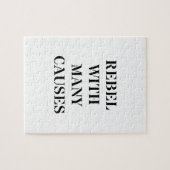 Rebellen mit vielen Ursachen Puzzle (Horizontal)