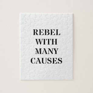 Rebellen mit vielen Ursachen Puzzle