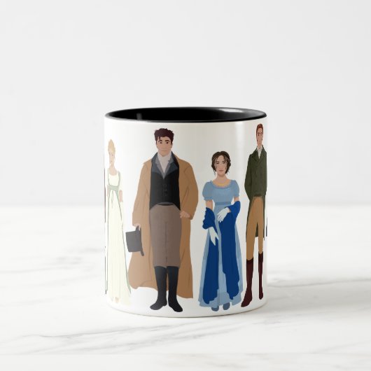 Rebellen Zweifarbige Tasse (Mittel)