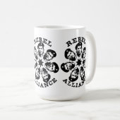 Rebellenfreundlichkeit Kaffeetasse (VorderseiteRechts)