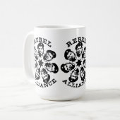 Rebellenfreundlichkeit Kaffeetasse (Vorderseite Links)